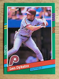 1991 Donruss #523 Len Dykstra