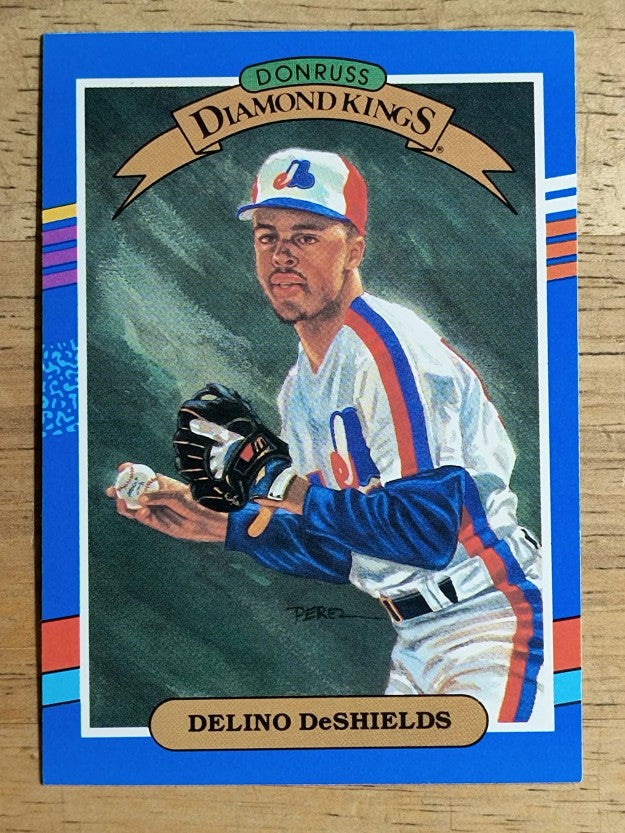 1991 Donruss #11 Delino DeShields DK