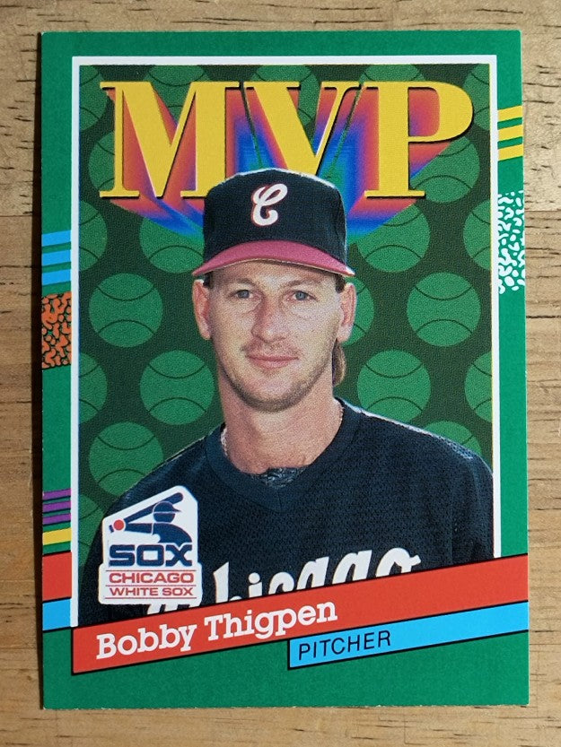 1991 Donruss #399 Bobby Thigpen MVP