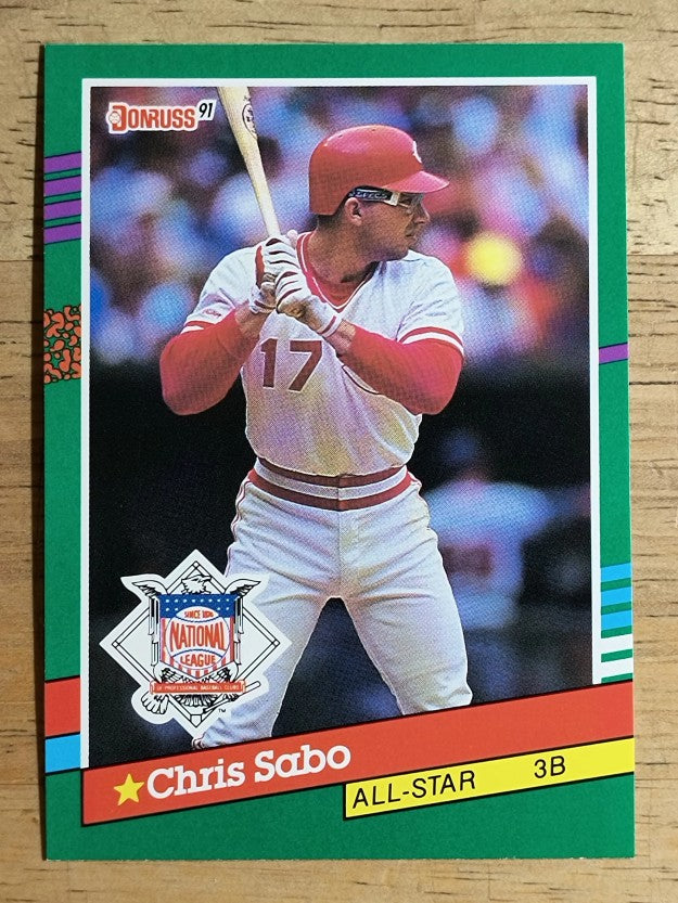 1991 Donruss #440 Chris Sabo AS