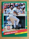 1991 Donruss #436A Mike Scioscia AS/White star by name