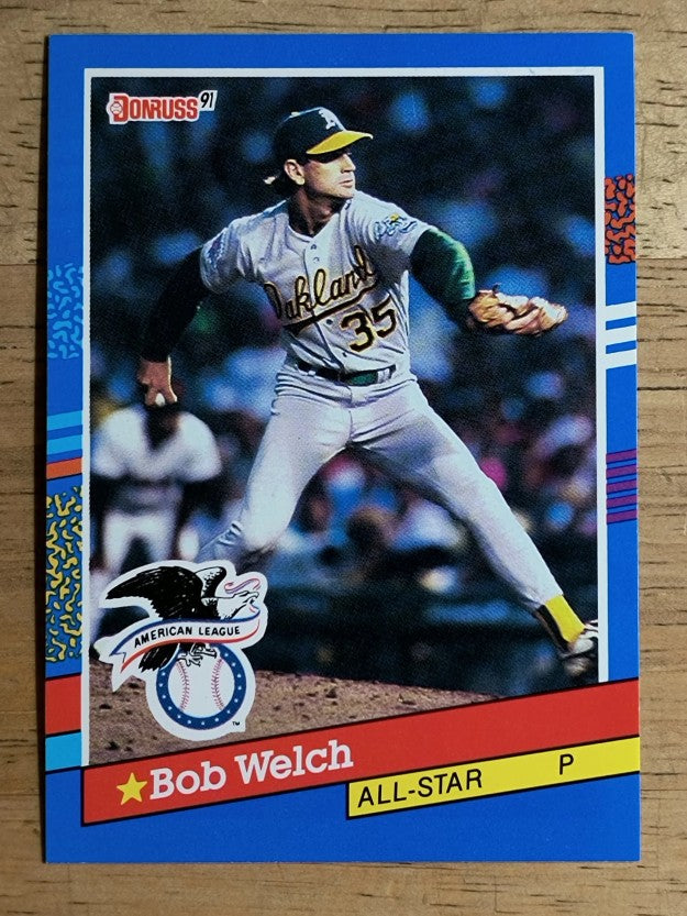 1991 Donruss #54 Bob Welch AS
