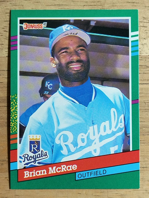 1991 Donruss #575 Brian McRae RC