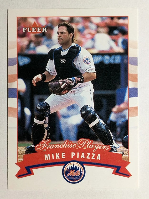 2002 Fleer Gold Backs #19 Mike Piazza FP