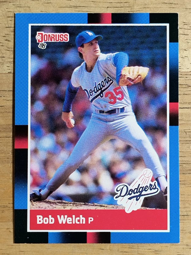 1988 Donruss #253 Bob Welch