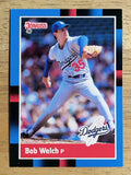 1988 Donruss #253 Bob Welch