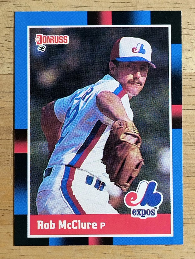 1988 Donruss #529 Bob McClure