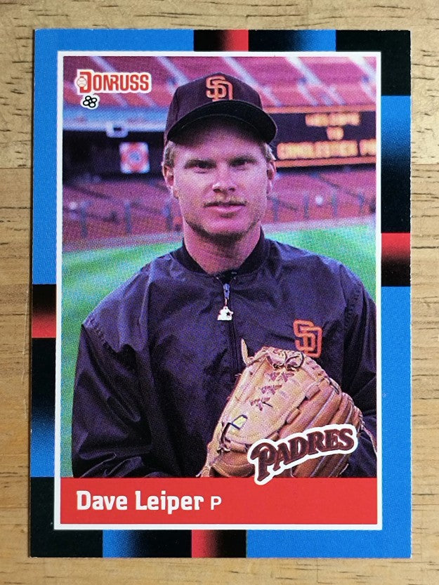 1988 Donruss #557 Dave Leiper