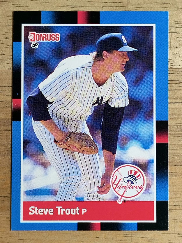 1988 Donruss #524 Steve Trout