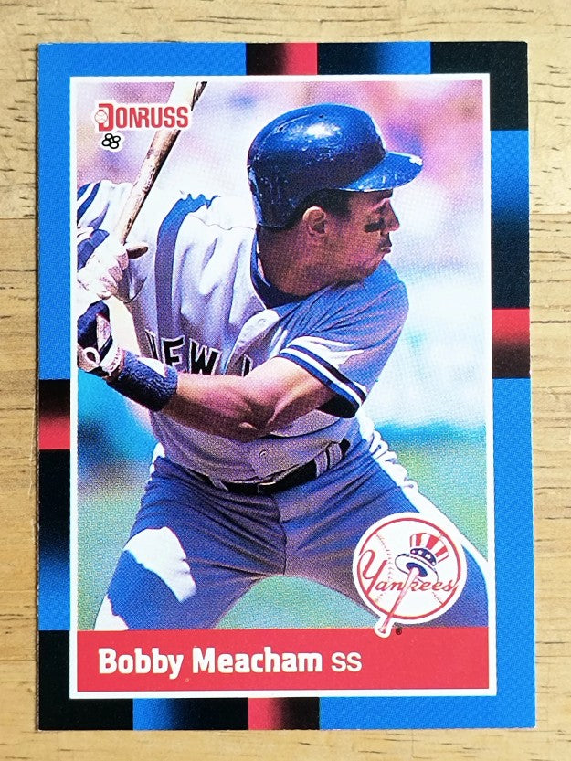 1988 Donruss #616 Bobby Meacham
