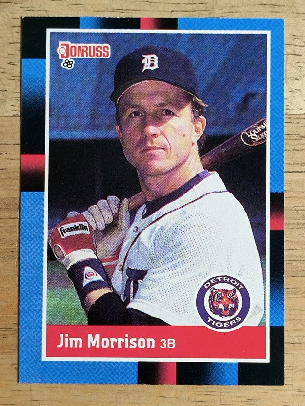 1988 Donruss #543A Jim Morrison ERR/No decimal before lifetime average