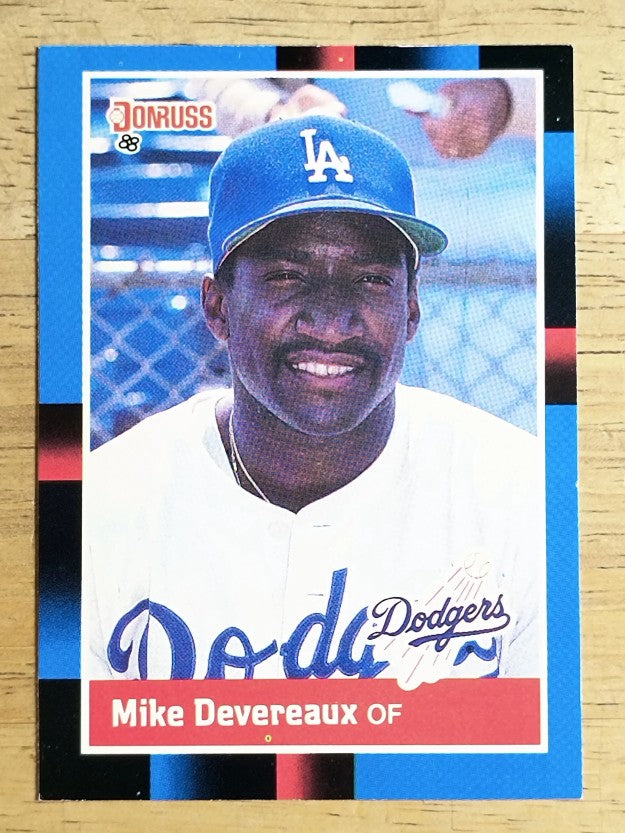 1988 Donruss #546 Mike Devereaux RC