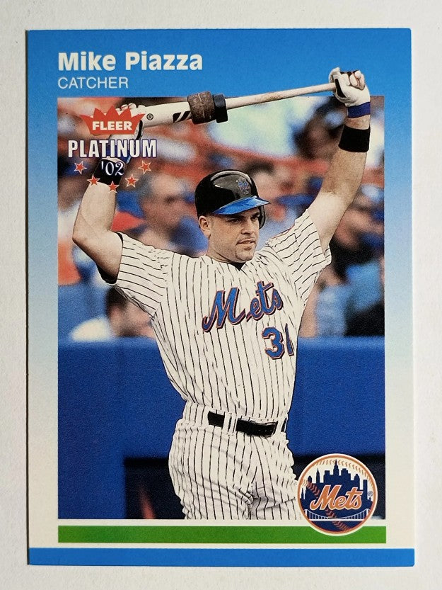2002 Fleer Platinum #104 Mike Piazza