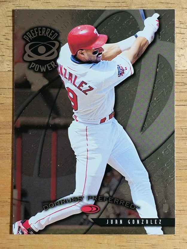 1998 Donruss Preferred #178 Juan Gonzalez PP GS