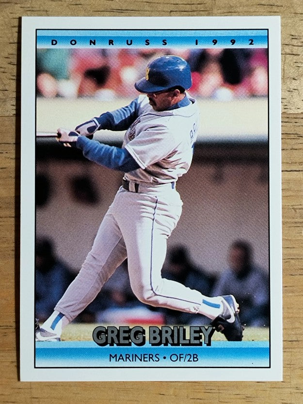 1992 Donruss #487 Greg Briley
