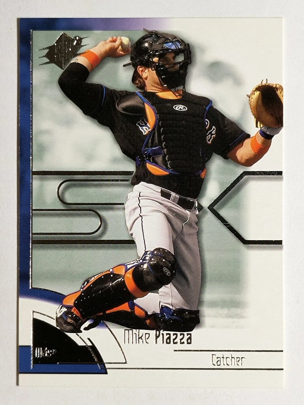 2002 SPx #74 Mike Piazza