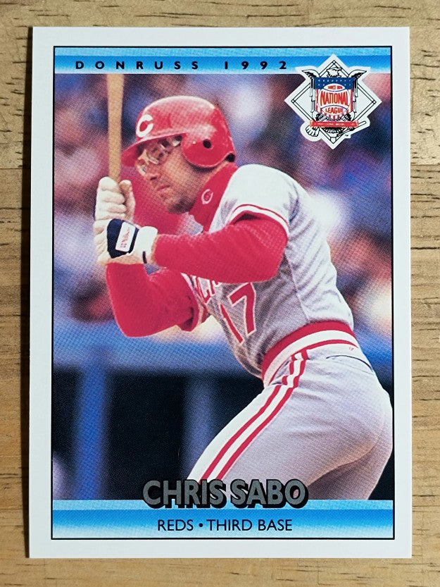 1992 Donruss #424 Chris Sabo AS