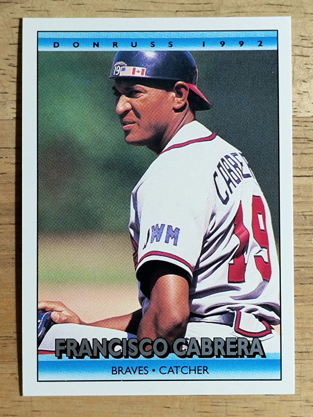 1992 Donruss #482 Francisco Cabrera