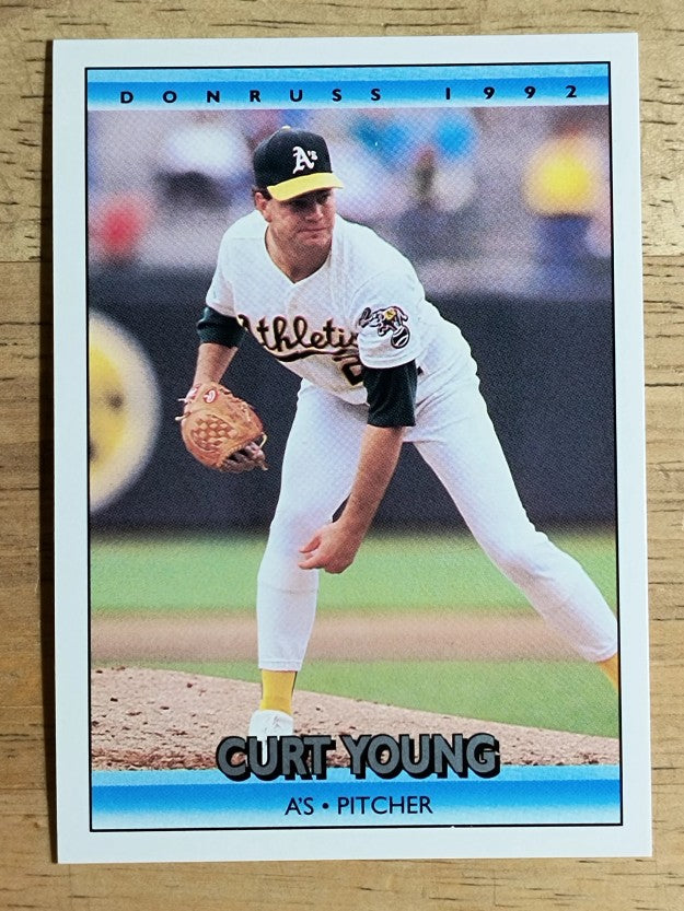 1992 Donruss #469 Curt Young