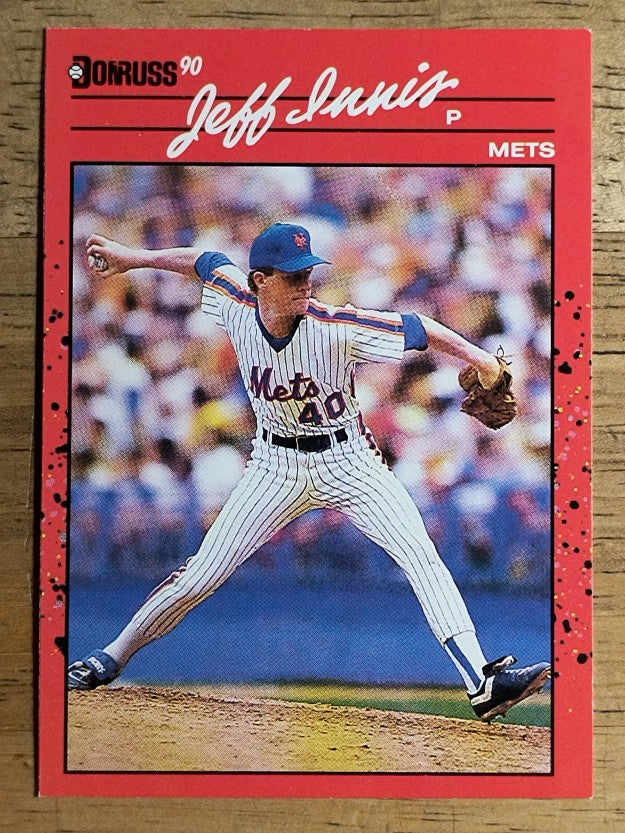 1990 Donruss #408 Jeff Innis RC