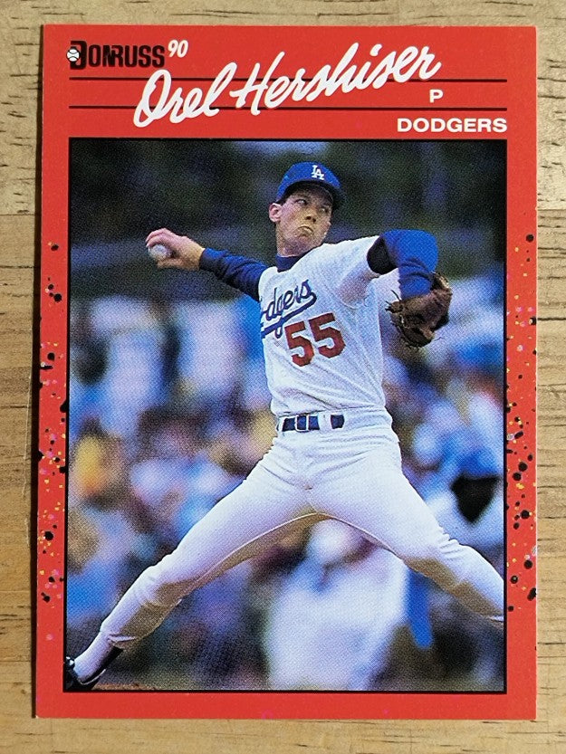 1990 Donruss #197 Orel Hershiser