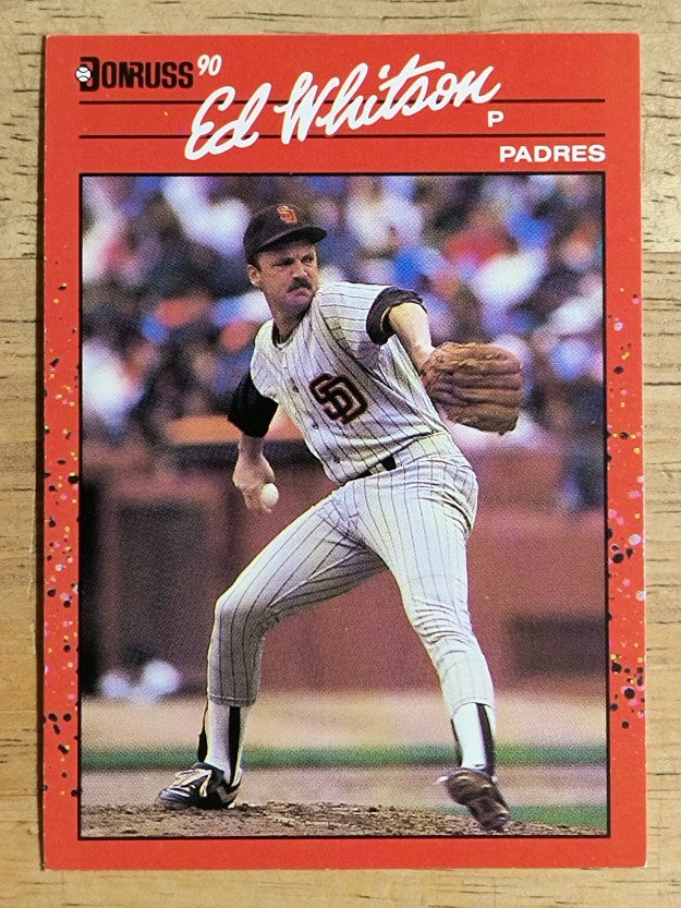 1990 Donruss #205 Ed Whitson