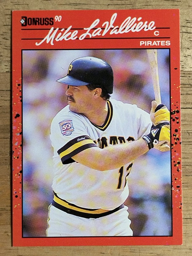 1990 Donruss #211 Mike LaValliere