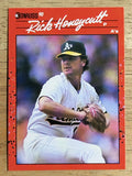 1990 Donruss #386 Rick Honeycutt