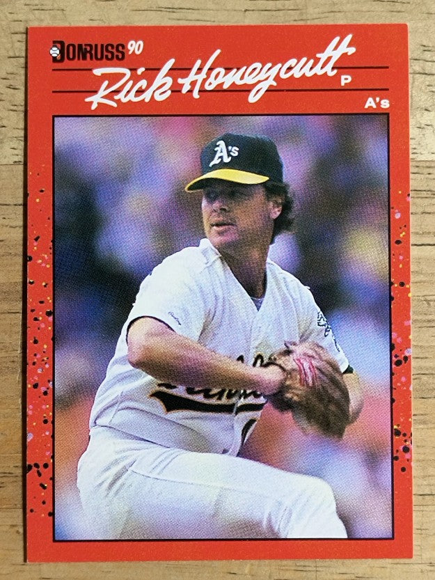 1990 Donruss #386 Rick Honeycutt
