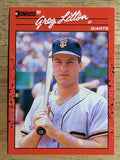 1990 Donruss #453 Greg Litton