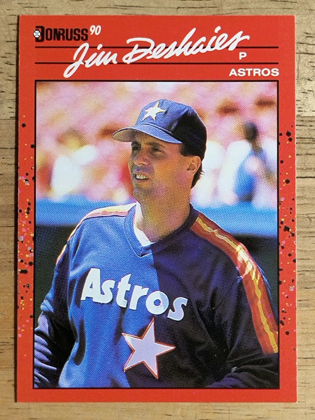 1990 Donruss #187 Jim Deshaies
