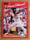 1990 Donruss #703B Dave Stewart AS/All-Star Game Performance