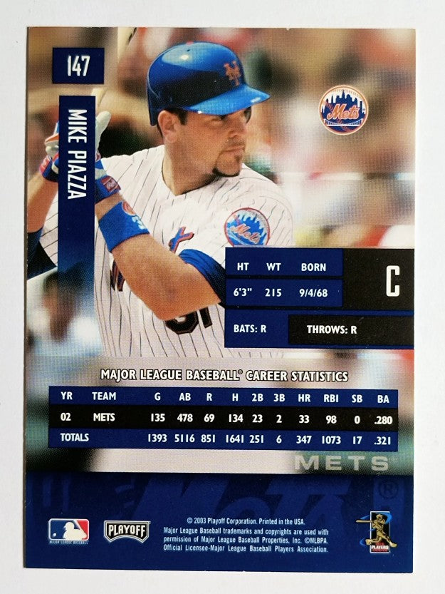 2003 Playoff Prestige #147 Mike Piazza