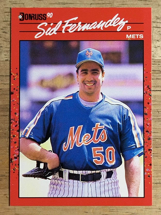 1990 Donruss #572 Sid Fernandez