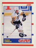 1990-91 Score Canadian #337 Mario Lemieux Sniper