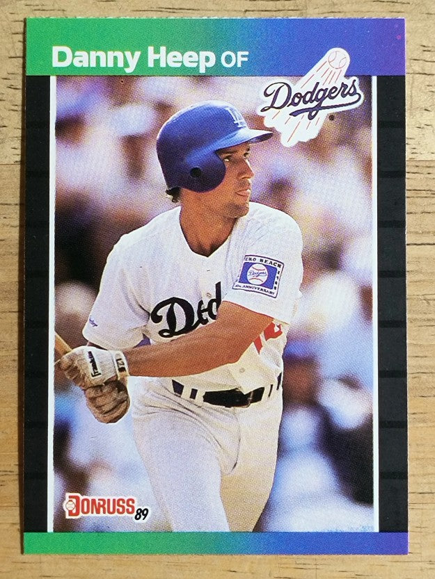 1989 Donruss #368 Danny Heep