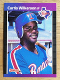 1989 Donruss #402 Curtis Wilkerson