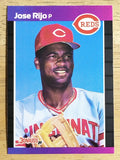 1989 Donruss #375 Jose Rijo