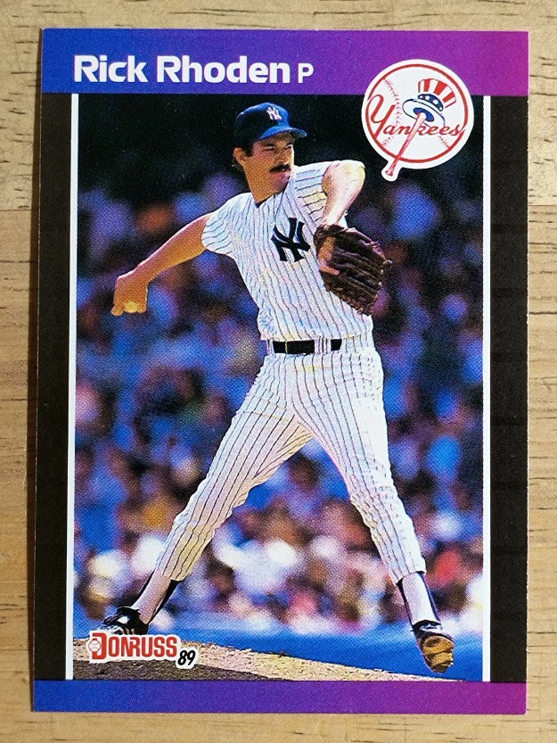 1989 Donruss #429 Rick Rhoden