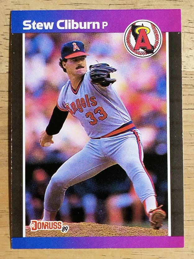1989 Donruss #462 Stu Cliburn