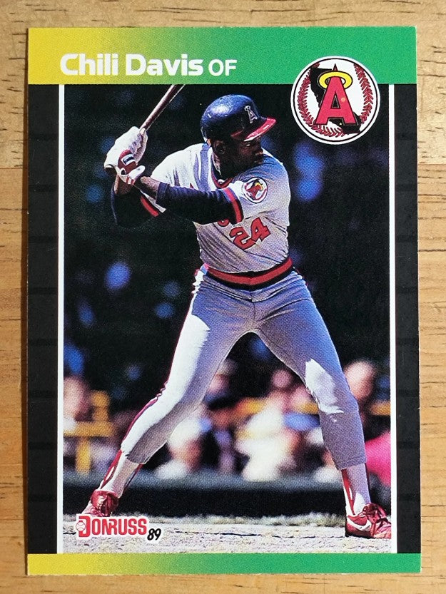 1989 Donruss #449 Chili Davis