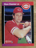 1989 Donruss #553 Ron Oester DP