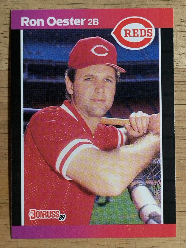 1989 Donruss #553 Ron Oester DP