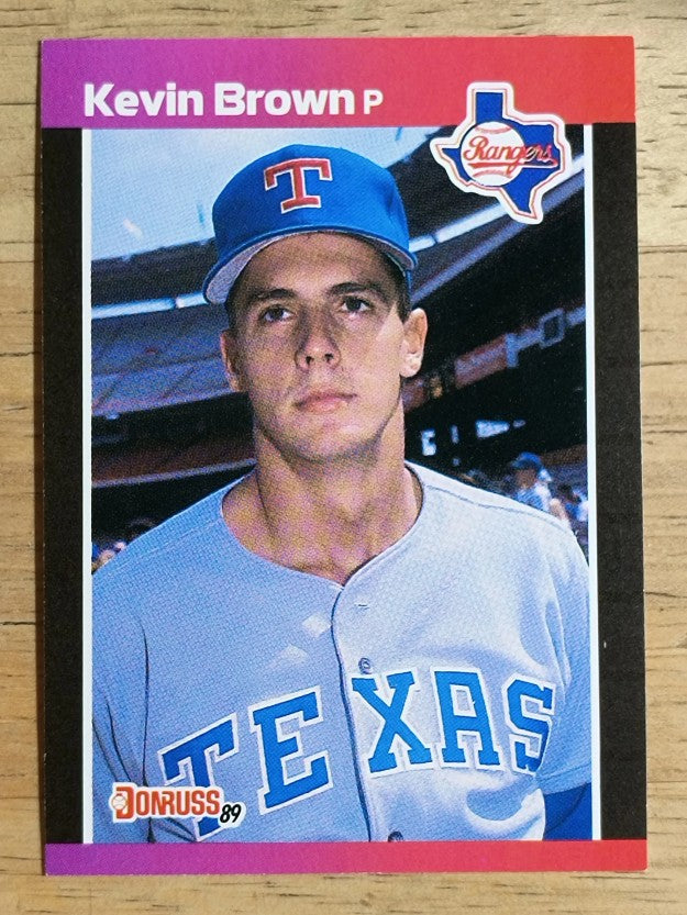 1989 Donruss #613 Kevin Brown DP