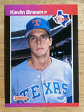 1989 Donruss #613 Kevin Brown DP