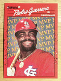 1990 Donruss Bonus MVP's #BC6 Pedro Guerrero