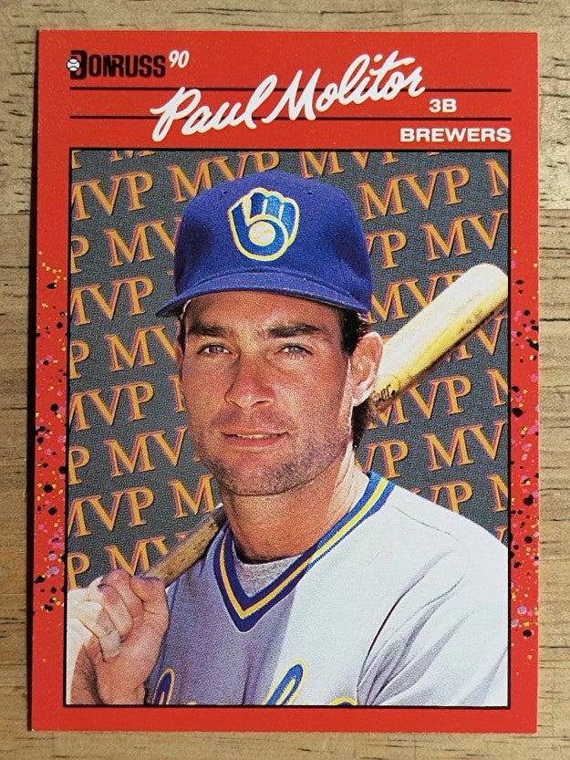1990 Donruss Bonus MVP's #BC15 Paul Molitor