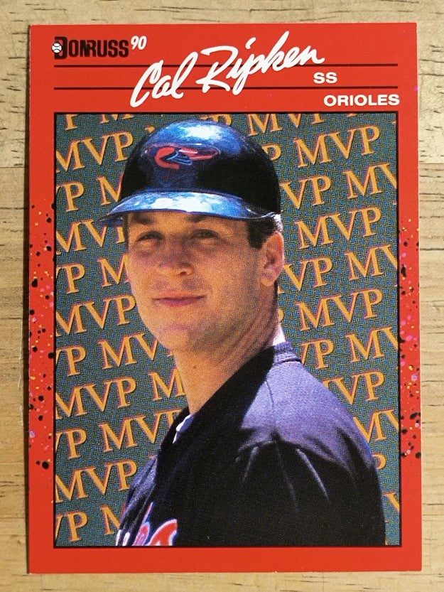 1990 Donruss Bonus MVP's #BC18 Cal Ripken