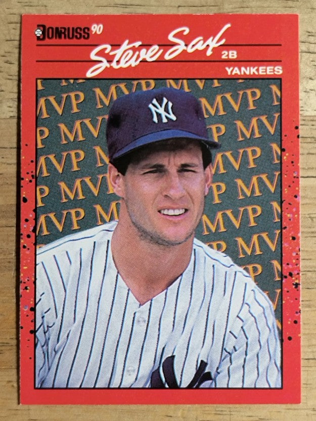 1990 Donruss Bonus MVP's #BC22 Steve Sax