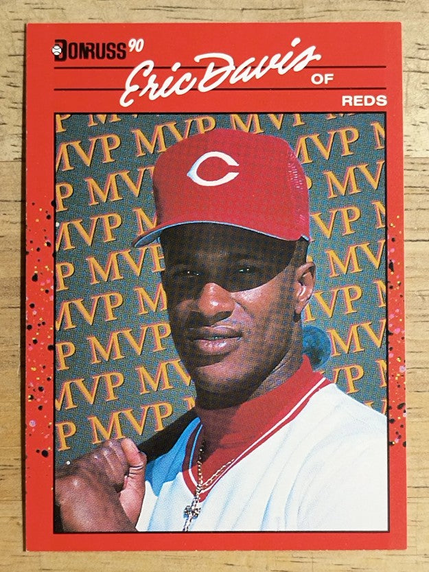 1990 Donruss Bonus MVP's #BC23 Eric Davis